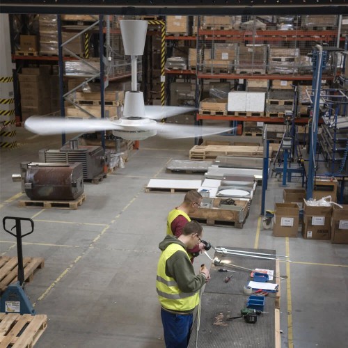 wentylator sufitowy przemysłowy chłodzący destratyfikator MASTER jak działa.jpg