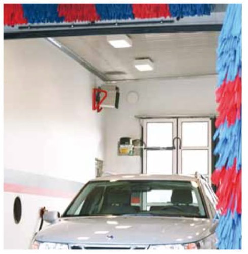 nagrzewnica elektryczna ścienna do myjni ELC633 6kW FRICO IP65 stal kwasoodporna widok