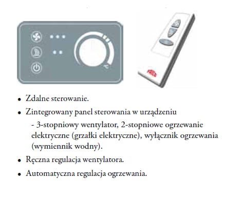 kurtyna powietrzna pa2210ce08 frico sterowanie