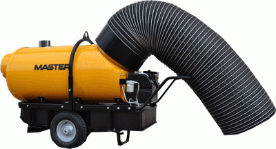 zestaw recyrkulacji powietrza do nagrzewnicy BV 500